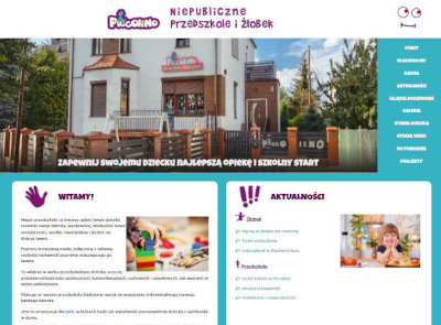Website for Piccolino Kindergarten